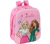 MOCHILA GUARDERIA 3D BARBIE 3D