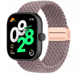 Braided Solo Loop For Redmi Watch 4 Magnetic Buckle Strap Watchband  For Xiaomi mi Band 8 Pro Adjustable Bracelet Wristband Band