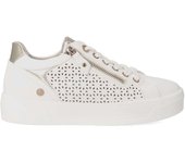 XTI Zapatilla Urbana Sport Mujer - Cierre de Cordones y Cremallera - Zapatilla Cómodo - Suela de Goma