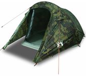 vidaXL Tienda de campaña túnel para 2 personas impermeable camuflaje