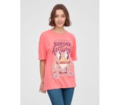 Luce un look desenfadado con esta camiseta con estampado gráfico INSIDE