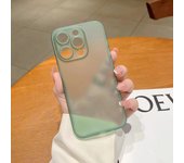 Luxury PC Case On for iphone 15 16 11 12 13 14 Pro Max Phone Shell 15 Plus Translucent Matte iphone 13 mini Eye Protector Cover