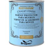 RUST OLEUM CHALKY FINISH BARNIZ PARA MUEBLES TRANSPARENTE 750ML