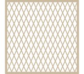 TODO-STENCIL Plantilla MYA Home Decor Geométrico 029 Medida 50x50cm Diseño 47x47cm, Stencil lavable, reutilizable, maleable y muy resiste, Ideal para decorar paredes, muebles, cojines, cortinas, etc