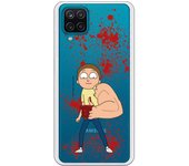 Funda original compatible con Samsung Galaxy A12 5G - Rick y Morty Blood