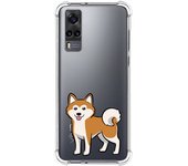 Funda Silicona Antigolpes para Vivo Y52 5G / Y72 5G diseño Perros 02 Dibujos