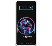 Funda original compatible con Samsung Galaxy S10 - Mortal Kombat Logo Ice