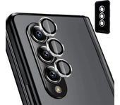 9H Camera Lens Protector for Samsung Galaxy Z Fold 6 5 4 3 Anti Scratch Tempered Glass Metal Ring for Z Flip 6 5 4 Cover 2-3PCS