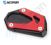 For Suzuki KATANA 2019 2020 2021 katana Motorcycle Foot Kickstand Extension Side Stand Enlarger Pad Plate Parts  Accessories