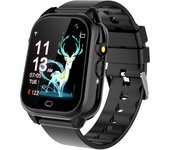 BIT Reloj inteligente resistente al agua para niños, juguete de aprendizaje con 26 juegos, cámara, reproductor de música, despertador, linterna, podómetro