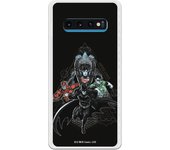 Funda original compatible con Samsung Galaxy S10 Plus - JL Multipersonaje fondo Negro