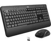 Logitech MK540 Advanced Combo Teclado y Ratón Inalámbrico para Windows, Receptor USB unificador de 2,4 GHz, Botones Multimedia, Batería de 3 años de duración, PC, Portátil, QWERTY Español - Negro