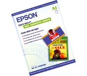 Papel epson autoadhesivo s041106 photo quality a4 10h.