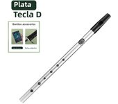 Irish Whistle Flute C/D Key Ireland Flute Aluminum Alloy Whistle 6 Holes Flute Musical Instrument