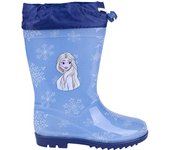 Frozen Botas de Agua 72617 Azul Niña Estampados Cordones