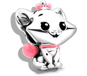New In Hot Sale Necklace Pink Earrings Charm Beads Fit Pandora Bracelet Diy Accessories Pendant Jewelry Women Gift Jewelry Sets