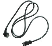 Ledkia Cable GST18 3 Polos Macho para Enchufe Tipo F de 3m Negro