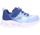 SKECHERS 303714N NVLB  DEPORTIVA NIÑA Celeste