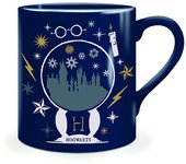 Taza Harry Potter Castillo Hogwarts Azul 400 ml