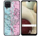 Tumundosmartphone Funda Gel Tpu para Samsung Galaxy A12 / M12 diseño Mármol 08 Dibujos