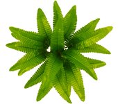 Large Artificial Fern 45-110CM Tropical Fake Fern WholesaleLeaves Persian Leaves Wall Hanging Plants For Home Garden Decor