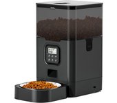 4L Automatic Pet Feeder Large Capacity Tuya APP Smart Cat Feeder Dog Slow Food Dispenser With WIFI Voice Timing Auto Pets Bowl