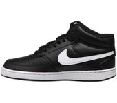 Zapatillas Nike Court Vision Mid para hombre en color negro