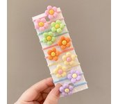 10-50pcs Children's Rubber Band Does Not Hurt The Hair Elastic Good Girl Baby Head Rope Hair Tie Hair Chirp Scrunchies Headdress