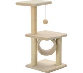 Rascador para Gatos con postes de SIAL 65 cm beige
