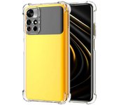 Ociodual Funda de TPU para Xiaomi Poco M4 Pro 5G, Carcasa Flexible con Esquinas Reforzadas Antigolpes, Protección en Cámaras, Silicona Transparente