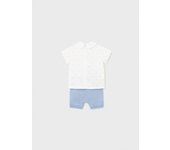 Conjunto pantalón corto y blusa de Mayoral