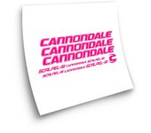 Pegatinas compatibles con cuadro bici Cannondale Scalpel-Si