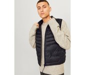 Jack & Jones - Chaleco Acolchado para Hombre en Color Negro, Ultra Ligero y Cómodo
