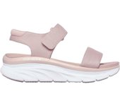 Skechers Sandalia Skecher Dlux Walker New Block Mujer Rosa - Comodidad de Sujeción