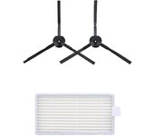 Primary Hepa Filter Side Brush Replacement for ILIFE V3 V3s V5 V5s Pro x5 V55 V50 Robotic Vacuum Cleaner Parts