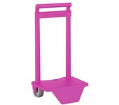 Carro Portamochilas Safta Fucsia 18 x 54 x 16 cm