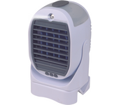 STARLYF Enfriador de aire por evaporación Power Cooler, Económico, Sin cables, 2 velocidades, Rotación 360, Portátil, compacto, Ventilador con Agua Aire Acondicionado