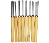 Juego de herramientas de talla de madera de 8 piezas Juego de cincel de madera