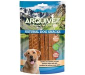Snacks para Perros Barritas de Salmón con Piel  - Naturales y Nutritivos 350gr Arquivet