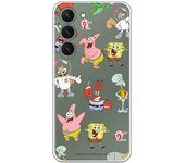 Funda compatible con Samsung Galaxy S23 - Bob Esponja Multipersonaje