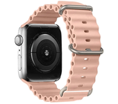 Silicone Strap For watch band 44mm 40mm 49mm 45mm 41mm 38mm accessorie correa bracelet iWatch Ultra 2 series 7 6 5 se 8 9