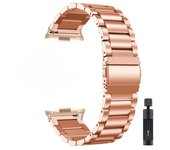 Stainless Steel Strap For Redmi Watch 4 Metal Luxury Band Replacement Watchband For Xiaomi Mi Band 8 Pro Sport Bracelet Correa