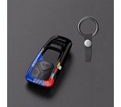 ABS Car Remote Key Case Cover Protector Shell For Audi A4 B9 A5 A6 8S 8W Q5 Q7 4M S4 S5 S7 TT TTS TFSI RS Keyless With Keychain