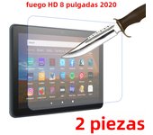 2PCS tempered glass screen protector for Kindle fire HD 8 plus kids edition 8'' tablet screen protective film