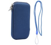 Universal Neoprene Phone Bag For iPhone 15 14 13 Pro Max Samsung Xiaomi Charge Cable Shockproof With Hanging Rope Storage Pouch