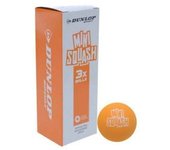 Balones Mini Squash Dunlop X3 Play 50mm - Alta Calidad
