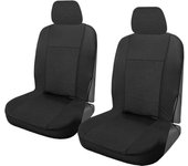 Acomoda Textil – Funda de Asiento para Coche Universal Protectora, Ajustable y Transpirable. Cubierta para Asiento de Automóvil de Fácil Instalación Compatible con Airbag.