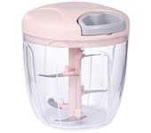 Picadora de Ajo giratoria, trituradora de Ajo Prensa, cortador de cebolla y verduras, accesorios de Cocina, 500/900ML