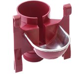 Bebedero Mixto para Conejos Sin botella 12x16x12 cm