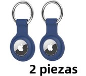 Keychain for Apple AirTag Silicone Protective Case Cover Key Chain Anti-Loss Ring AirTags Accessories for AirTag Pendant